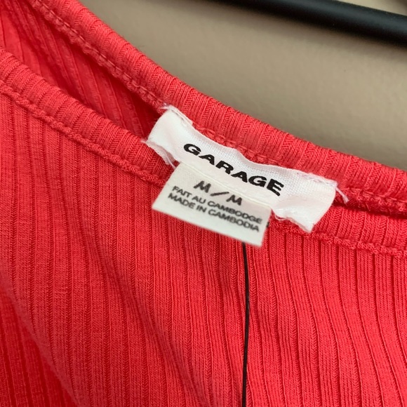 NWT One Shoulder Tank Crop Top - Picture 6 of 6